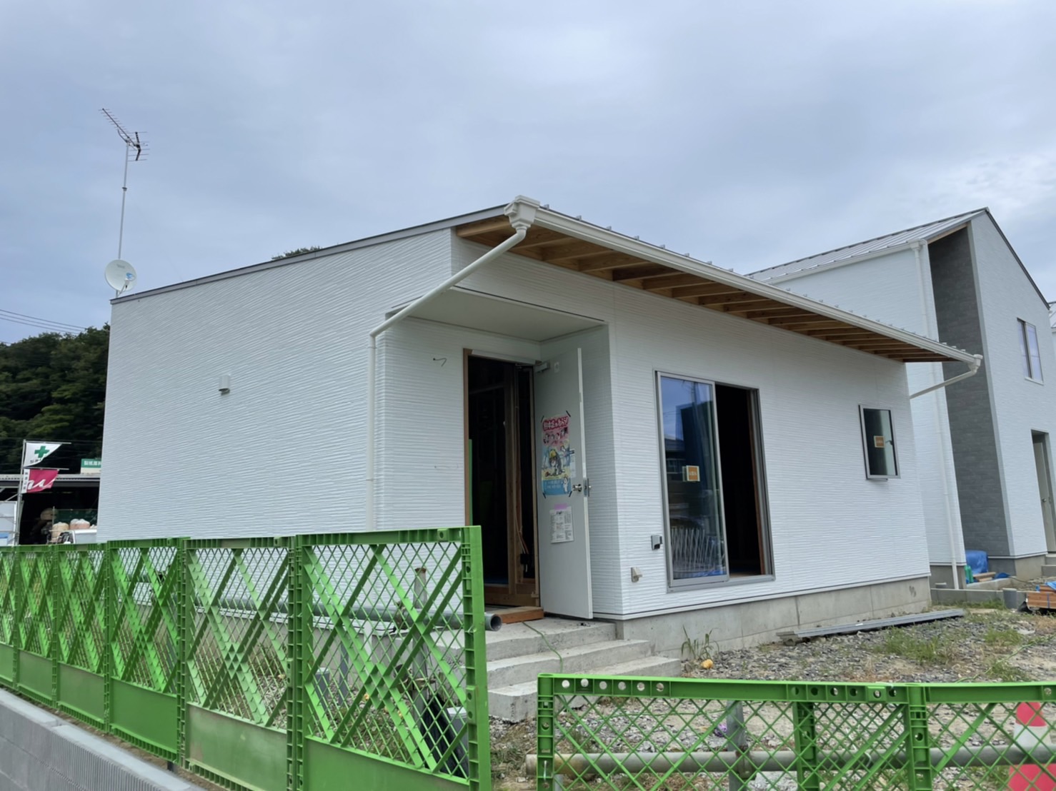 【平中山】建売住宅3棟 工事状況(2022年8月20日):サムネイル